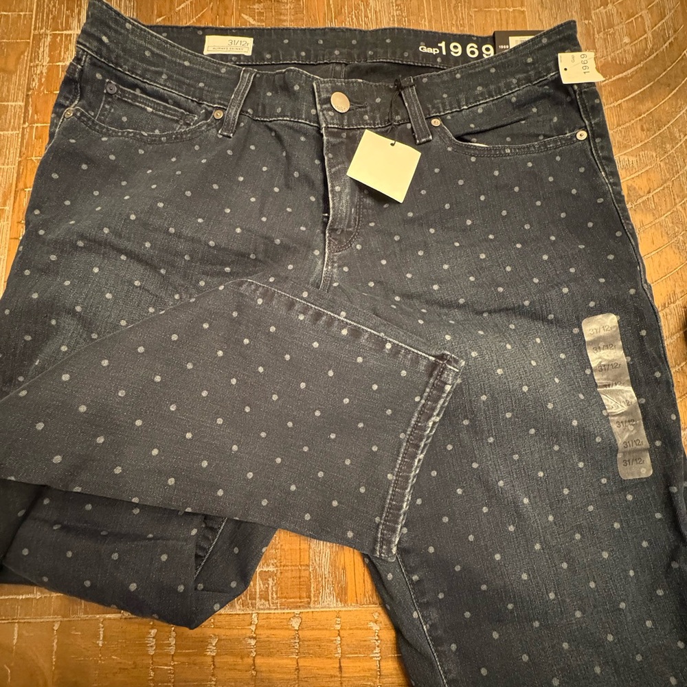 Gap always skinny polka jeans in 12 regular